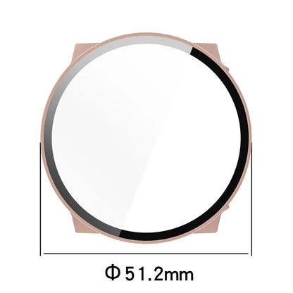 For Suunto Race All-Around Watch Case Hard PC Cover with Tempered Glass Screen Film