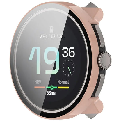 For Suunto Race All-Around Watch Case Hard PC Cover with Tempered Glass Screen Film