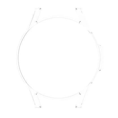 For Samsung Galaxy Watch FE 40mm SM-R861 PC Watch Case Hollow Half Cover - Clear