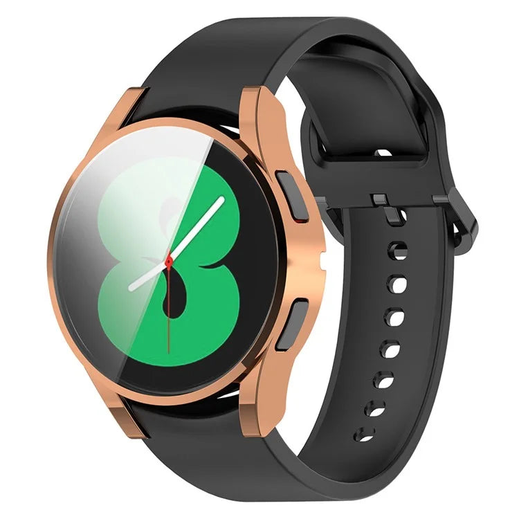 For Samsung Galaxy Watch FE 40mm Watch Case Full Protection Electroplating TPU Cover