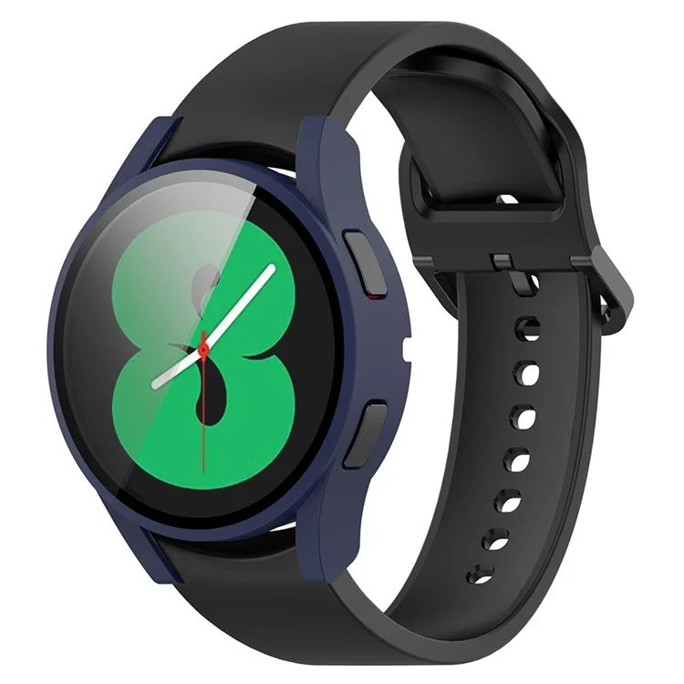 For Samsung Galaxy Watch FE / Watch4 40mm Case PC Watch Cover with Tempered Glass Screen Protector