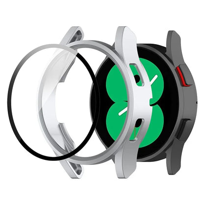 For Samsung Galaxy Watch FE / Watch4 40mm Case PC Watch Cover with Tempered Glass Screen Protector