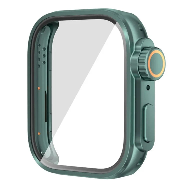 For Huawei Watch Fit 3 to iP Watch Ultra Transfer Case Hard PC Watch Case Cover with Tempered Glass Film