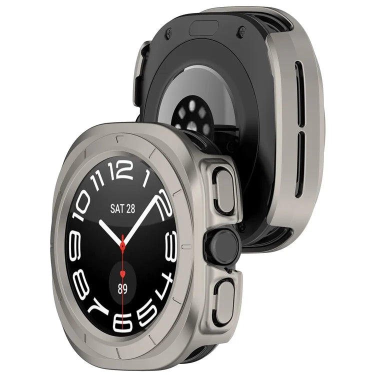 For Samsung Galaxy Watch Ultra 47mm Hard PC Case Half-Guard Watch Case Cover