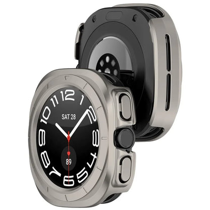 For Samsung Galaxy Watch Ultra 47mm Hard PC Case Half-Guard Watch Case Cover