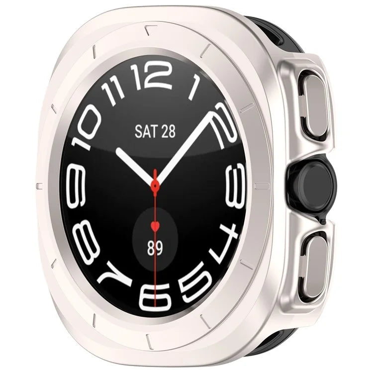 For Samsung Galaxy Watch Ultra 47mm Hard PC Case Half-Guard Watch Case Cover