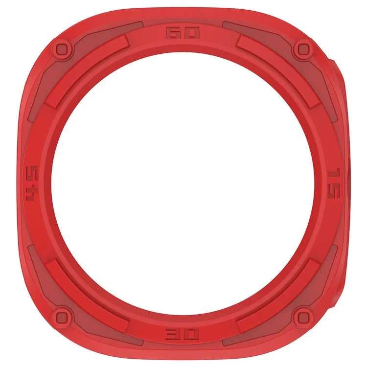 For Samsung Galaxy Watch Ultra 47mm Anti-Collision TPU Watch Case Hollow Protective Frame