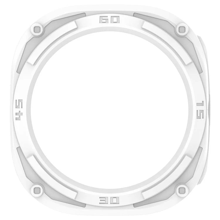 For Samsung Galaxy Watch Ultra 47mm Anti-Collision TPU Watch Case Hollow Protective Frame