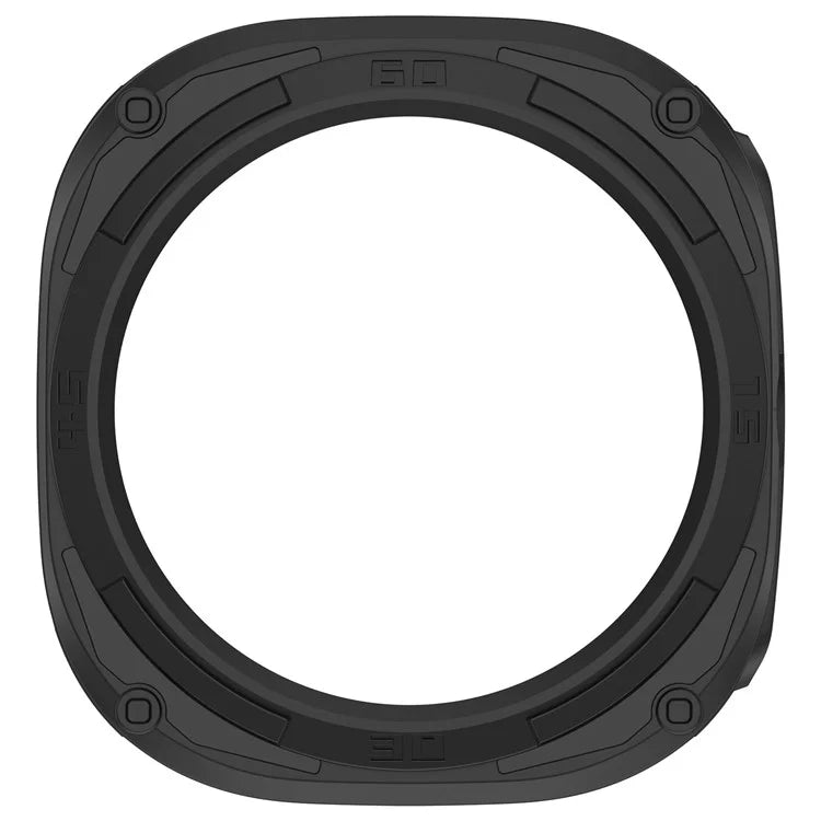 For Samsung Galaxy Watch Ultra 47mm Anti-Collision TPU Watch Case Hollow Protective Frame