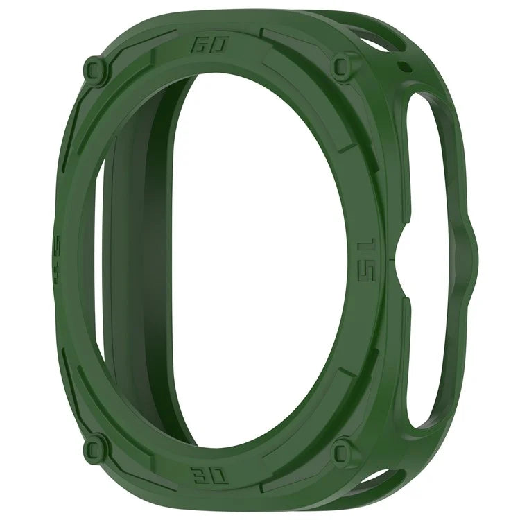 For Samsung Galaxy Watch Ultra 47mm Anti-Collision TPU Watch Case Hollow Protective Frame