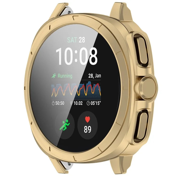 For Samsung Galaxy Watch7 44mm Anti-Collision TPU Watch Case Protective Frame