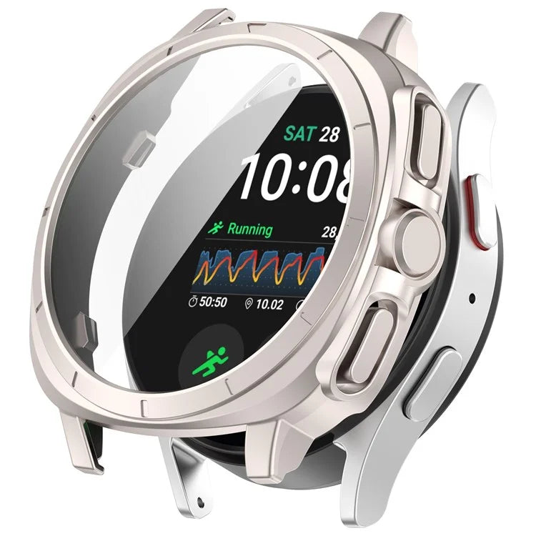 For Samsung Galaxy Watch7 44mm Anti-Collision TPU Watch Case Protective Frame