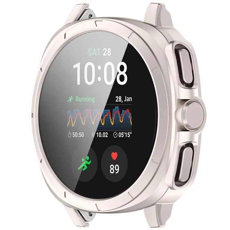For Samsung Galaxy Watch7 44mm Anti-Collision TPU Watch Case Protective Frame