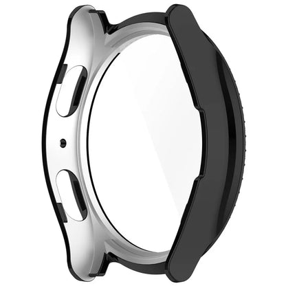 For Samsung Galaxy Watch7 40mm Rhinestone Decor PC Watch Case Integrated with Tempered Glass Film