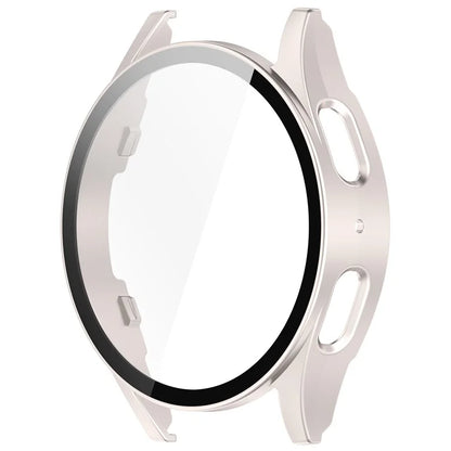 For Samsung Galaxy Watch7 44mm Integrated Watch Case Tempered Glass Screen Film