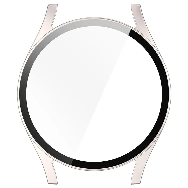 For Samsung Galaxy Watch7 44mm Integrated Watch Case Tempered Glass Screen Film