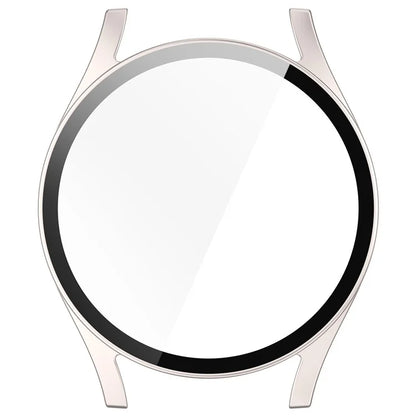 For Samsung Galaxy Watch7 44mm Integrated Watch Case Tempered Glass Screen Film