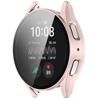 For Samsung Galaxy Watch7 44mm Integrated Watch Case Tempered Glass Screen Film