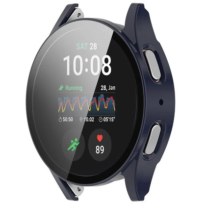 For Samsung Galaxy Watch7 44mm Integrated Watch Case Tempered Glass Screen Film