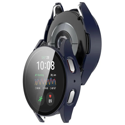 For Samsung Galaxy Watch7 44mm Integrated Watch Case Tempered Glass Screen Film