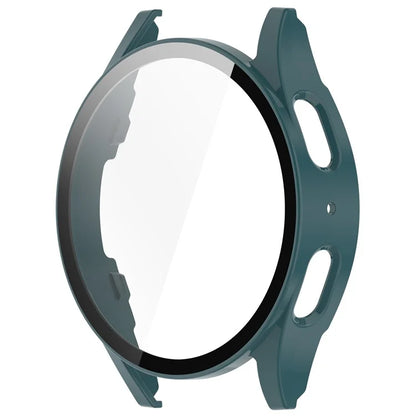 For Samsung Galaxy Watch7 44mm Integrated Watch Case Tempered Glass Screen Film