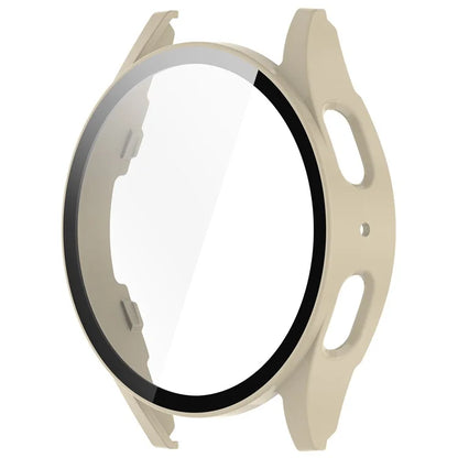 For Samsung Galaxy Watch7 44mm Integrated Watch Case Tempered Glass Screen Film