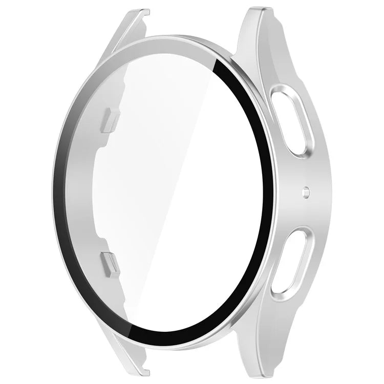 For Samsung Galaxy Watch7 40mm Integrated Watch Case Tempered Glass Screen Protector