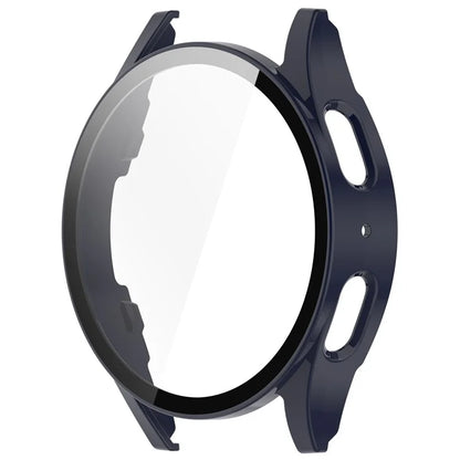 For Samsung Galaxy Watch7 40mm Integrated Watch Case Tempered Glass Screen Protector