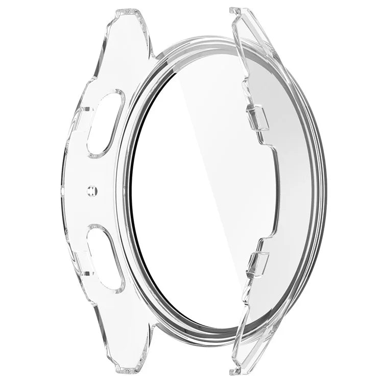 For Samsung Galaxy Watch7 40mm Integrated Watch Case Tempered Glass Screen Protector
