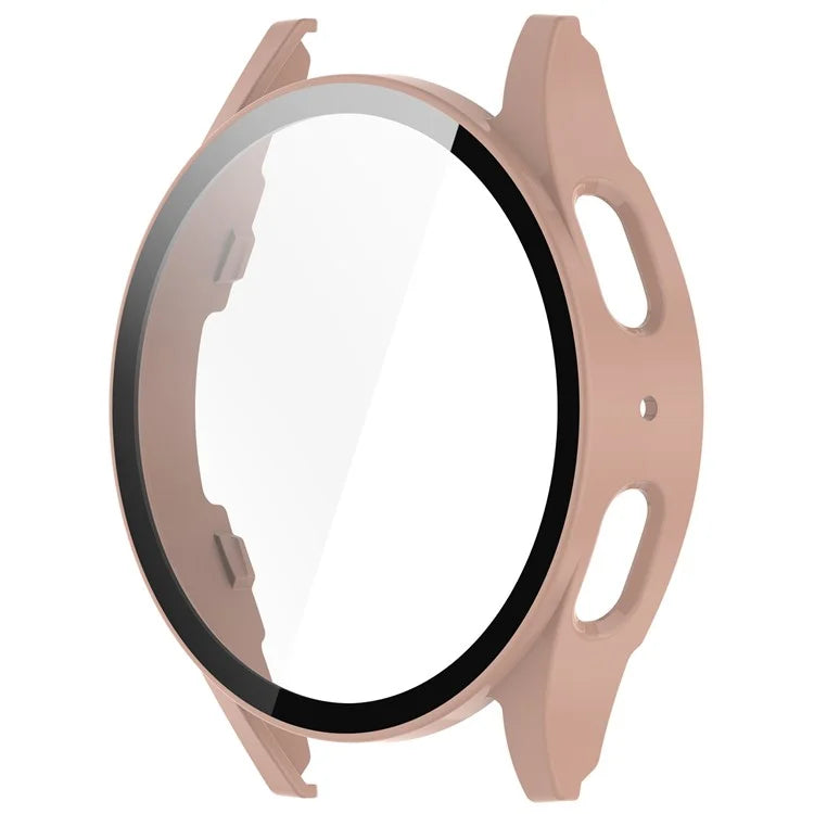 For Samsung Galaxy Watch7 40mm Integrated Watch Case Tempered Glass Screen Protector