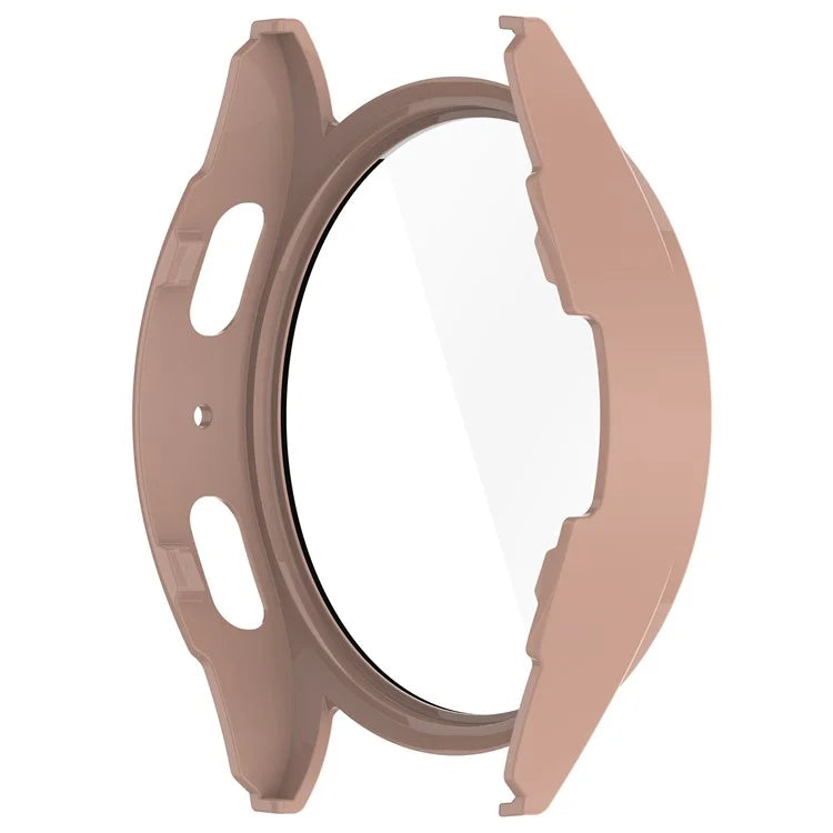 For Samsung Galaxy Watch7 40mm Integrated Watch Case Tempered Glass Screen Protector