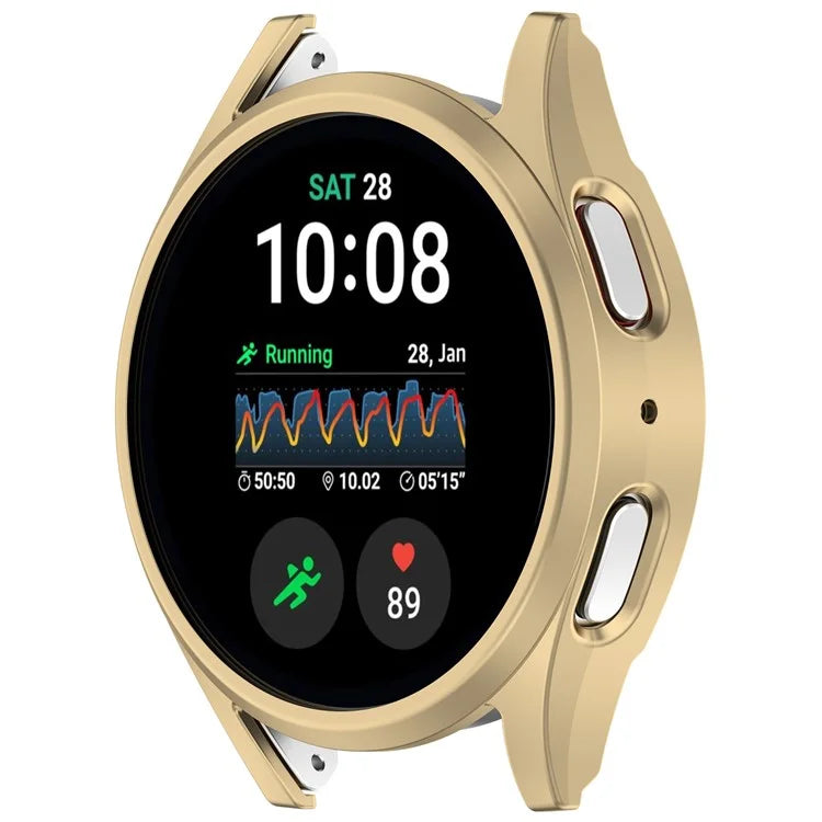 For Samsung Galaxy Watch7 40mm Anti-Drop PC Watch Case Hollow Protective Frame