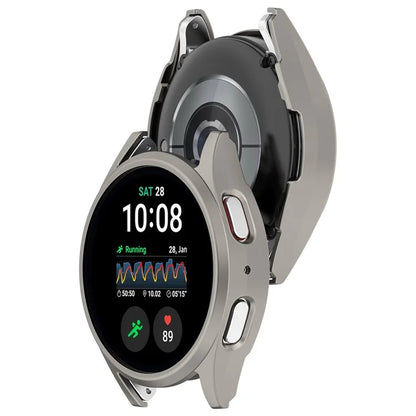 For Samsung Galaxy Watch7 40mm Anti-Drop PC Watch Case Hollow Protective Frame