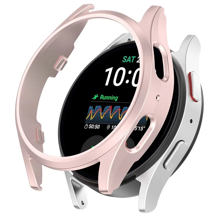 For Samsung Galaxy Watch7 40mm Anti-Drop PC Watch Case Hollow Protective Frame