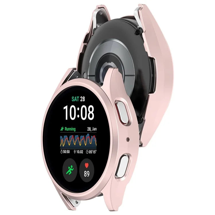 For Samsung Galaxy Watch7 40mm Anti-Drop PC Watch Case Hollow Protective Frame