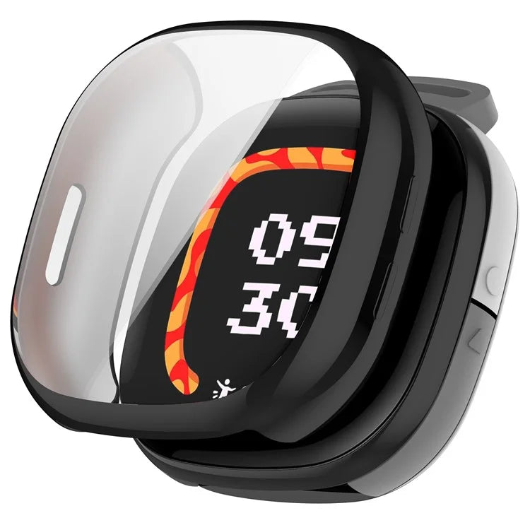 For Fitbit Ace LTE Watch Case Electroplating TPU Full Coverage Protective Cover