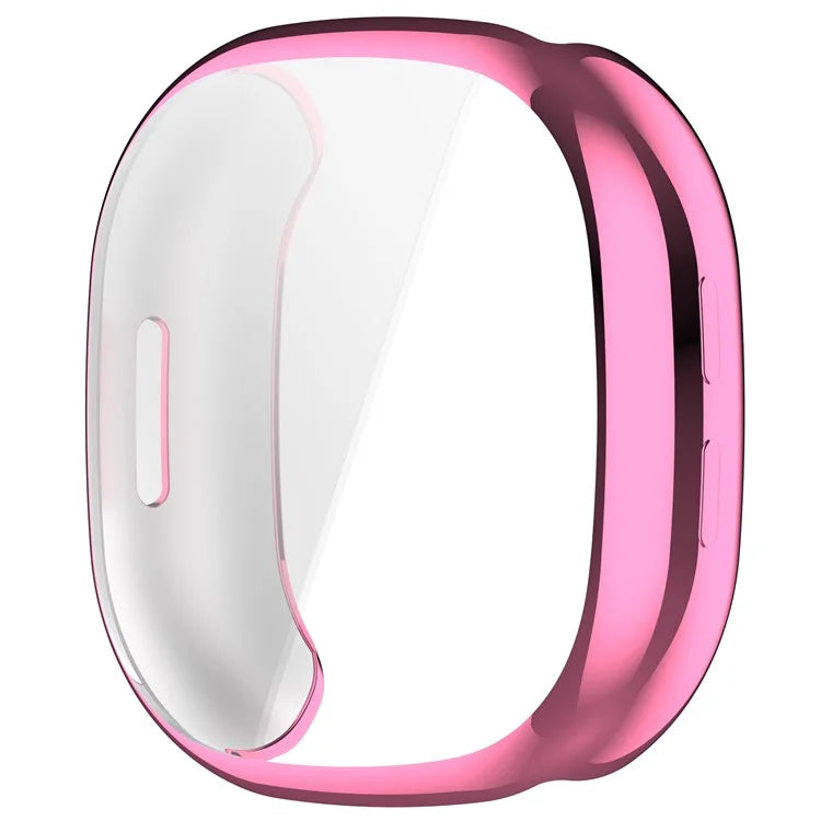 For Fitbit Ace LTE Watch Case Electroplating TPU Full Coverage Protective Cover