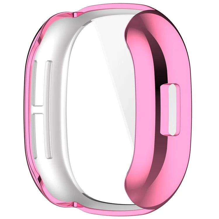 For Fitbit Ace LTE Watch Case Electroplating TPU Full Coverage Protective Cover