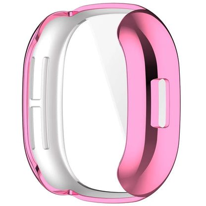 For Fitbit Ace LTE Watch Case Electroplating TPU Full Coverage Protective Cover