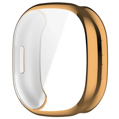For Fitbit Ace LTE Watch Case Electroplating TPU Full Coverage Protective Cover