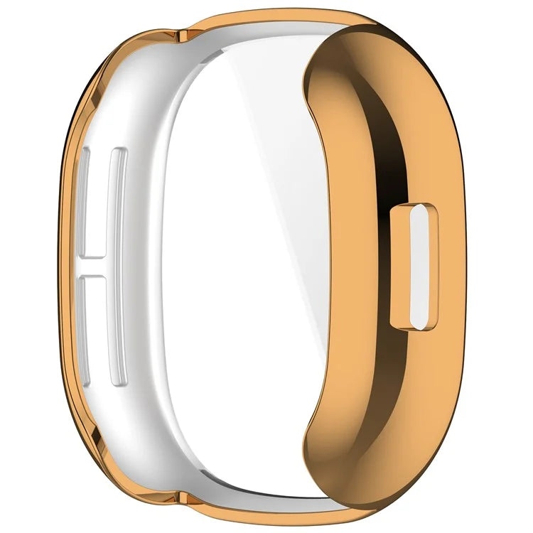 For Fitbit Ace LTE Watch Case Electroplating TPU Full Coverage Protective Cover