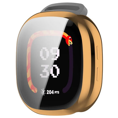 For Fitbit Ace LTE Watch Case Electroplating TPU Full Coverage Protective Cover