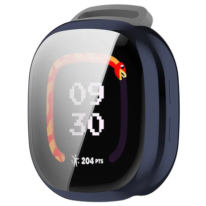 For Fitbit Ace LTE Watch Case Electroplating TPU Full Coverage Protective Cover