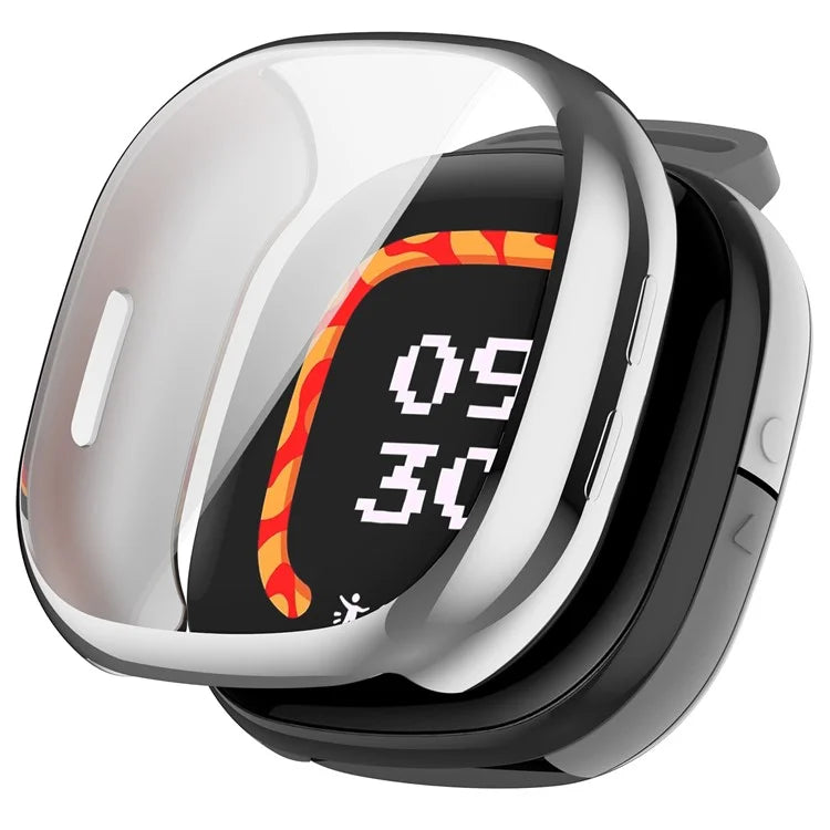 For Fitbit Ace LTE Watch Case Electroplating TPU Full Coverage Protective Cover