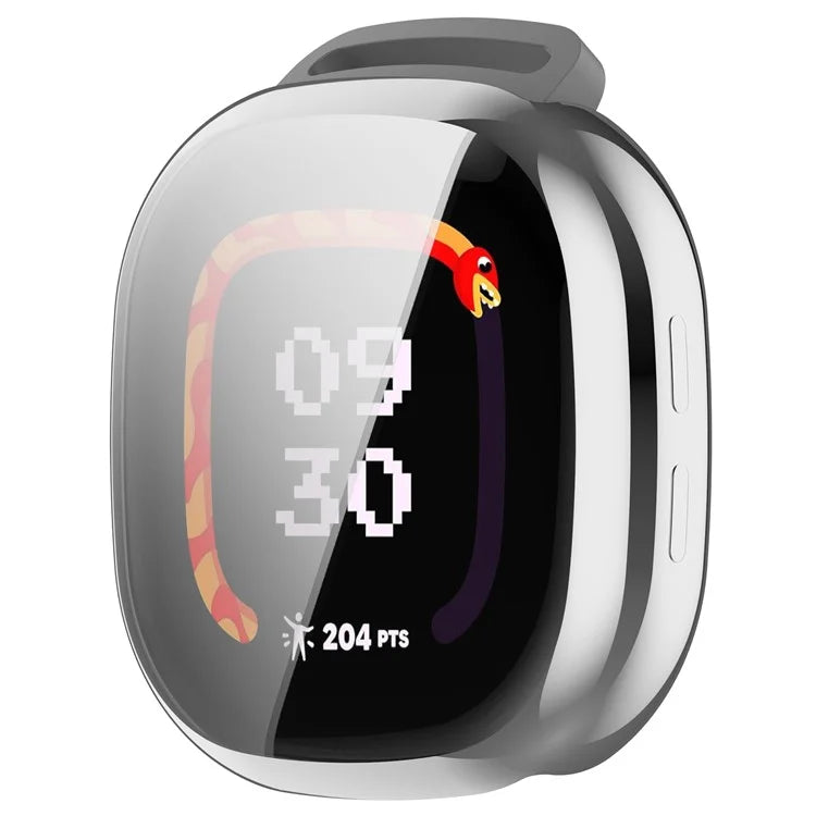 For Fitbit Ace LTE Watch Case Electroplating TPU Full Coverage Protective Cover