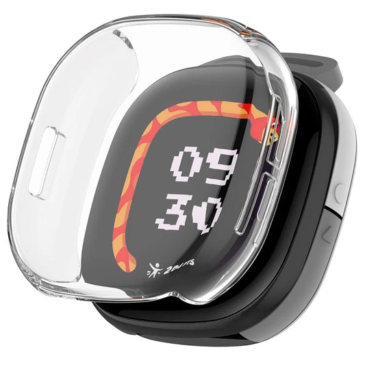 For Fitbit Ace LTE Watch Case Clear TPU Anti-Scratch Overall Cover Watch Protector