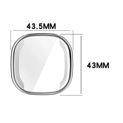 For Fitbit Ace LTE Watch Case Clear TPU Anti-Scratch Overall Cover Watch Protector