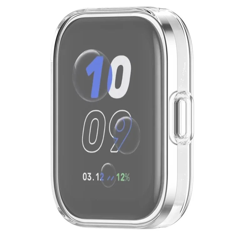 For Amazfit Bip 5 Unity Watch Case Full Coverage TPU Flexible Cover Transparent