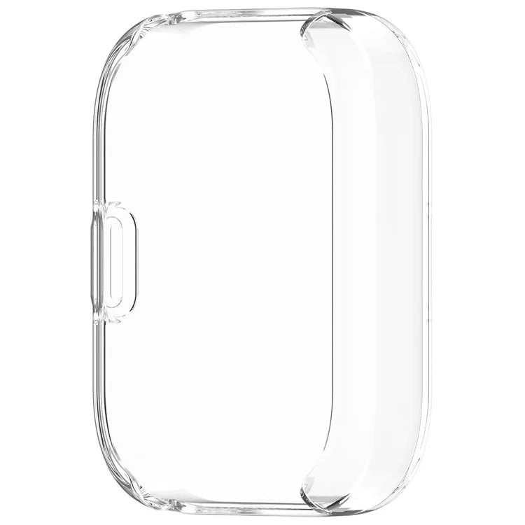 For Amazfit Bip 5 Unity Watch Case Full Coverage TPU Flexible Cover Transparent