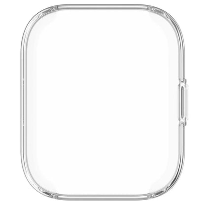 For Amazfit Bip 5 Unity Watch Case Full Coverage TPU Flexible Cover Transparent